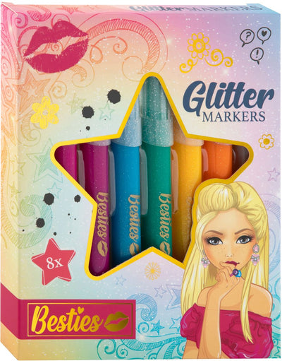 Besties Glitter Felt-Styl, 8e.