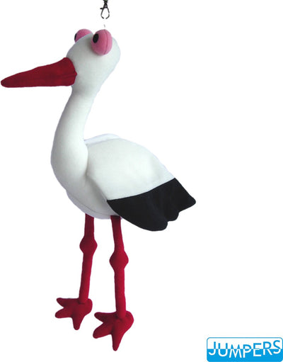 Pulls animal bancal sur ressort - cigogne