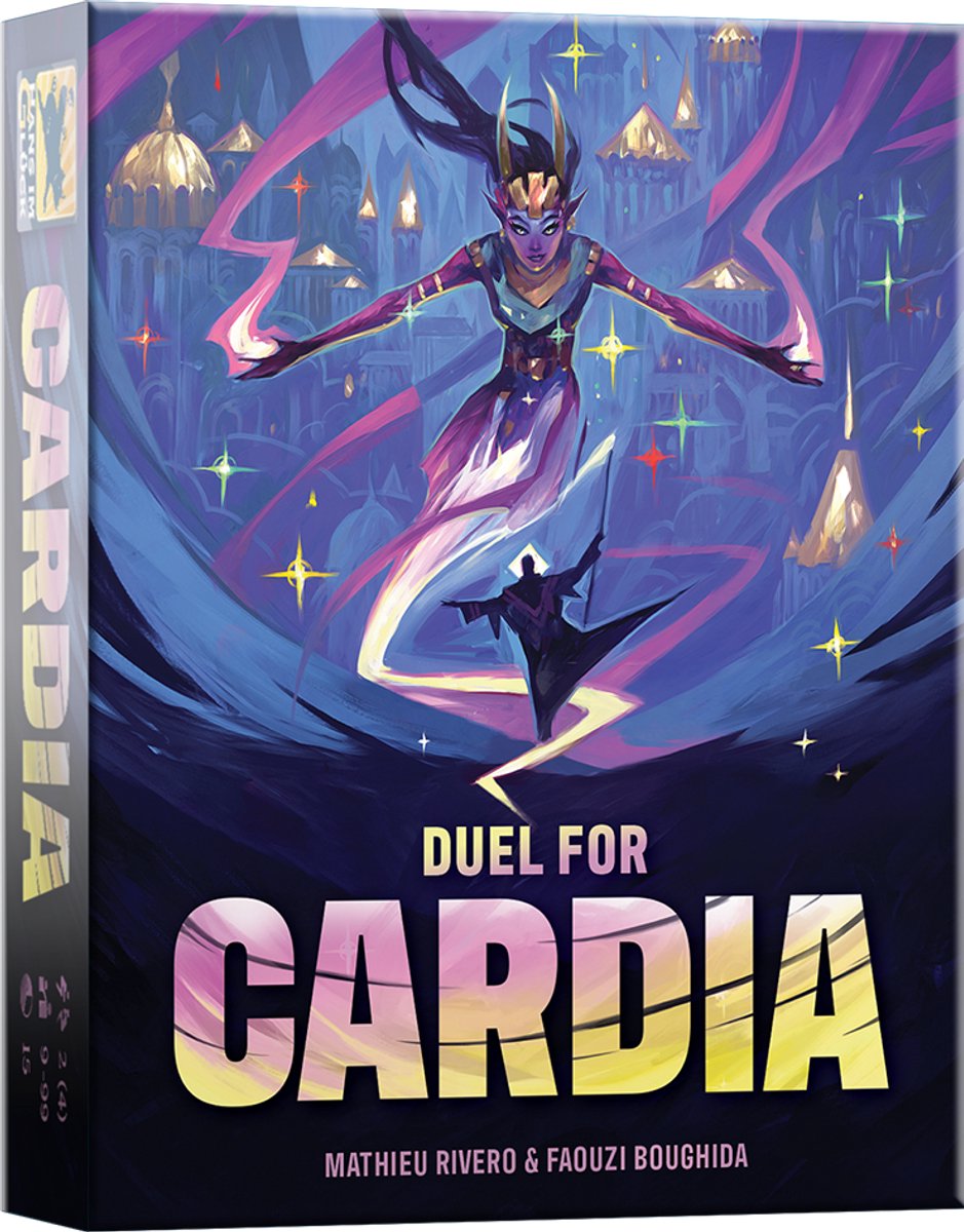 Asmodee duel for cardia - jeu de cartes stratégique et rapide pour deux joueurs : choisissez judicieusement votre carte pour gagner contre votre adversaire !