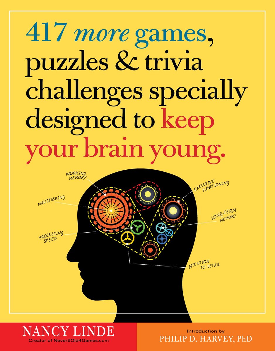 417 autres jeux, puzzles et défis spécialement conçus pour garder votre cerveau jeune