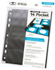 Ultimate Guard 14 pochettes Supreme Compact Pages Standard + Mini American (10) - Noir