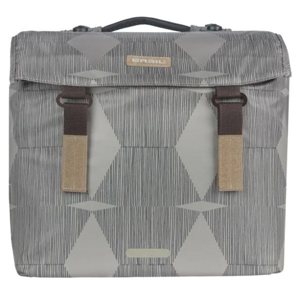 Basil Double Bag Elegance Mik 40-49L Taupe