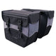 Sac Groenland double noir et blanc. taille 35x31x14cm. contenu total 34L