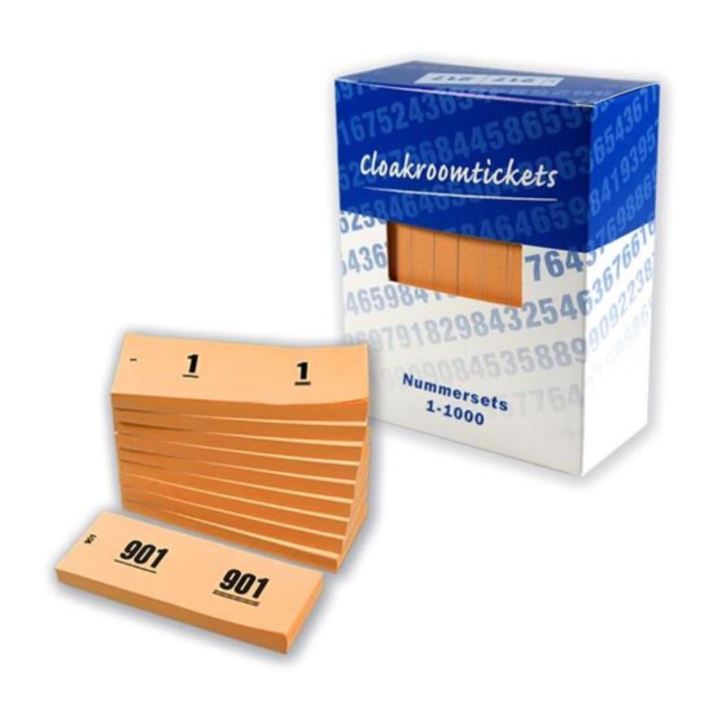 Haza box armoire blocs numéro set orange