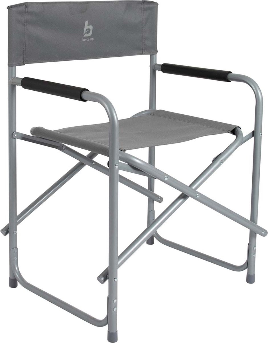Bo-camp - chaise de réalisateur - acier - gris