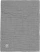 Jollein couverture bébé berceau 75x100cm franges mousseline - gris orage