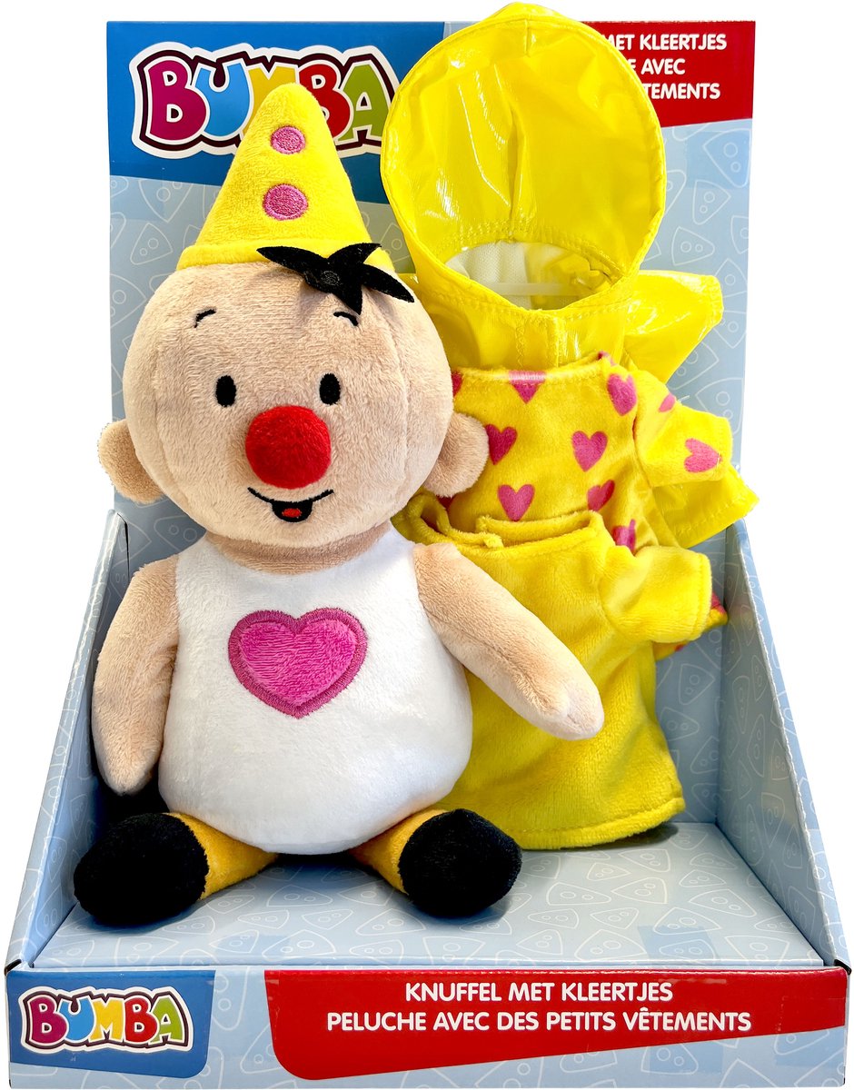 Studio 100 bumba set peluche avec vêtements