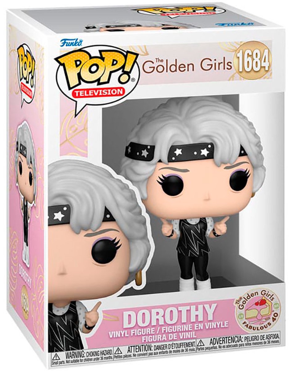 Funko filles dorées pop! figurine en vinyle 40e anniversaire poupée Dorothy 9 cm ! chiffre
