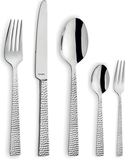Amefa Felicity - Ménagère 30 pièces - comprenant fourchettes à pâtisserie - pour 6 personnes - argent