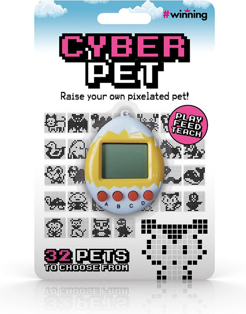 #winner cyber pet – porte-clés tamagotchi – animal numérique – jouet pixel rétro – jeu interactif avec 32 animaux