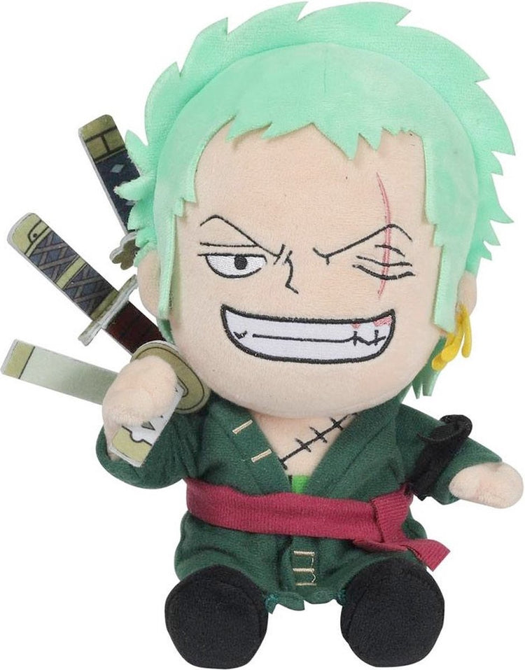 Marchandise Sakami One Piece - Peluche Roronoa Zoro 25 cm - Multicolore