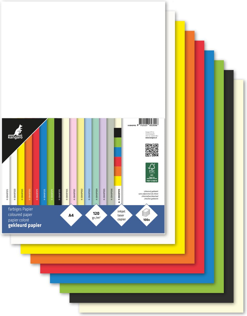 Papier à copier Kangaro a4 120gr 100 feuilles