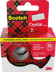 Ruban adhésif Scotch Crystal Tape ft 19 mm x 7 | 5m | distributeur + 3 rouleaux | boîte suspendue