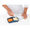 Sistema sistema snack prendre la boîte 2 compartiments 350 ml d'assorti bleu bleu clair