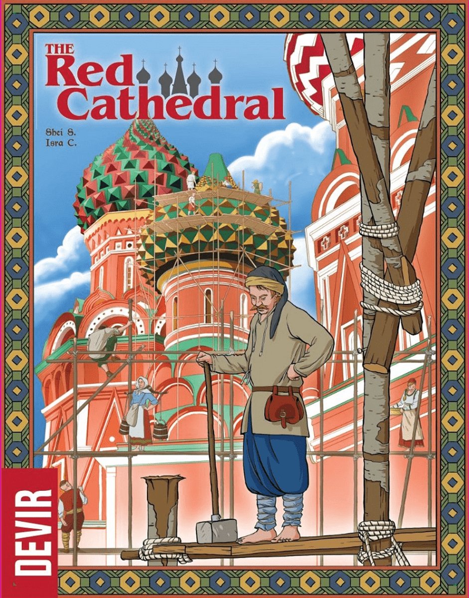 Devir la cathédrale rouge - jeu de société (eng)
