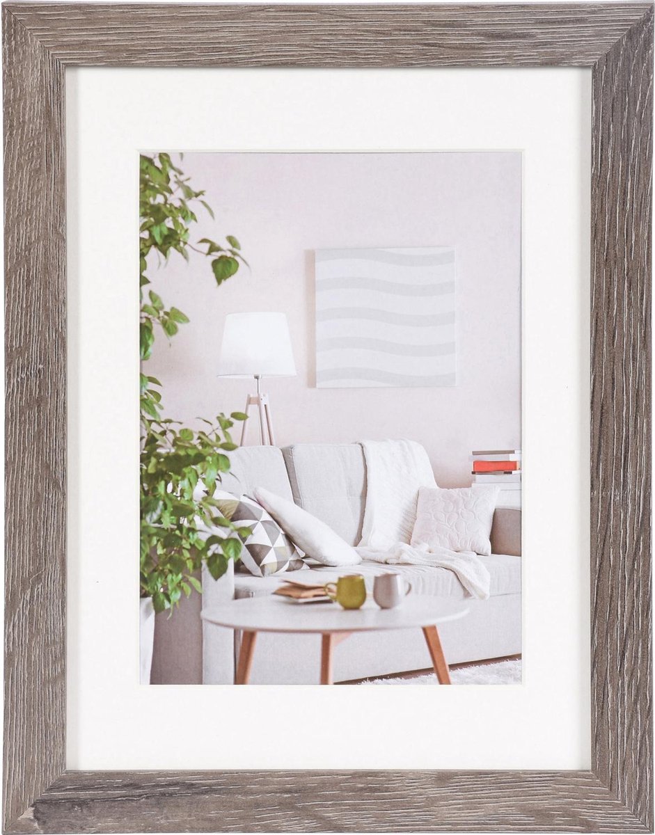 Henzo cadre photo moderne 18x24cm gris