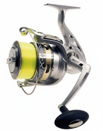Albatros kmx 8000fd 1+1bb - moulinet robuste avec frein avant et bobine en aluminium