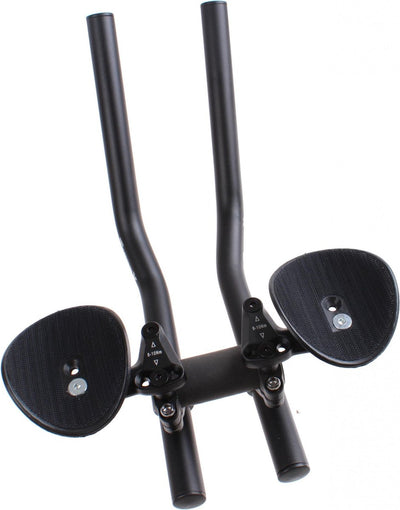 Tranzx triathlon guidon jd-808 noir réglable race