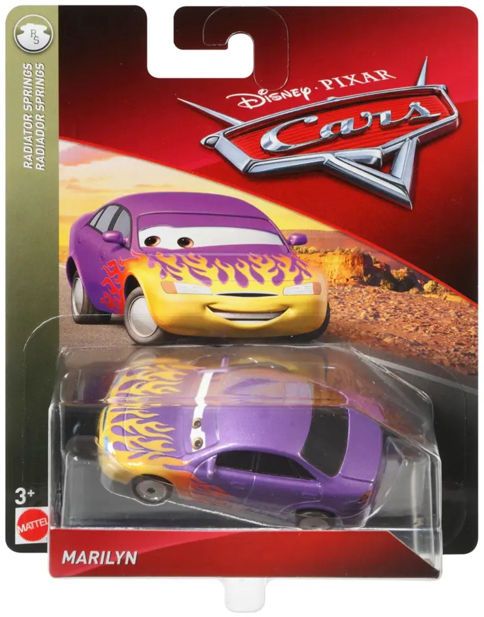Disney Pixar Cars Marilyn Malinka modèle de voiture moulé sous pression 1:55