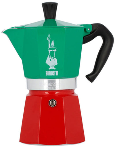 Bialetti moka express italia 6 tasses – percolateur – aluminium