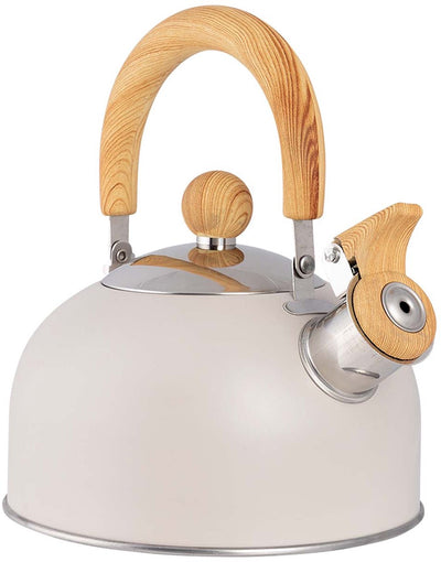 Bo-camp urban outdoor collection - bouilloire sifflante - clerkenwell - 1,2 litres - beige
