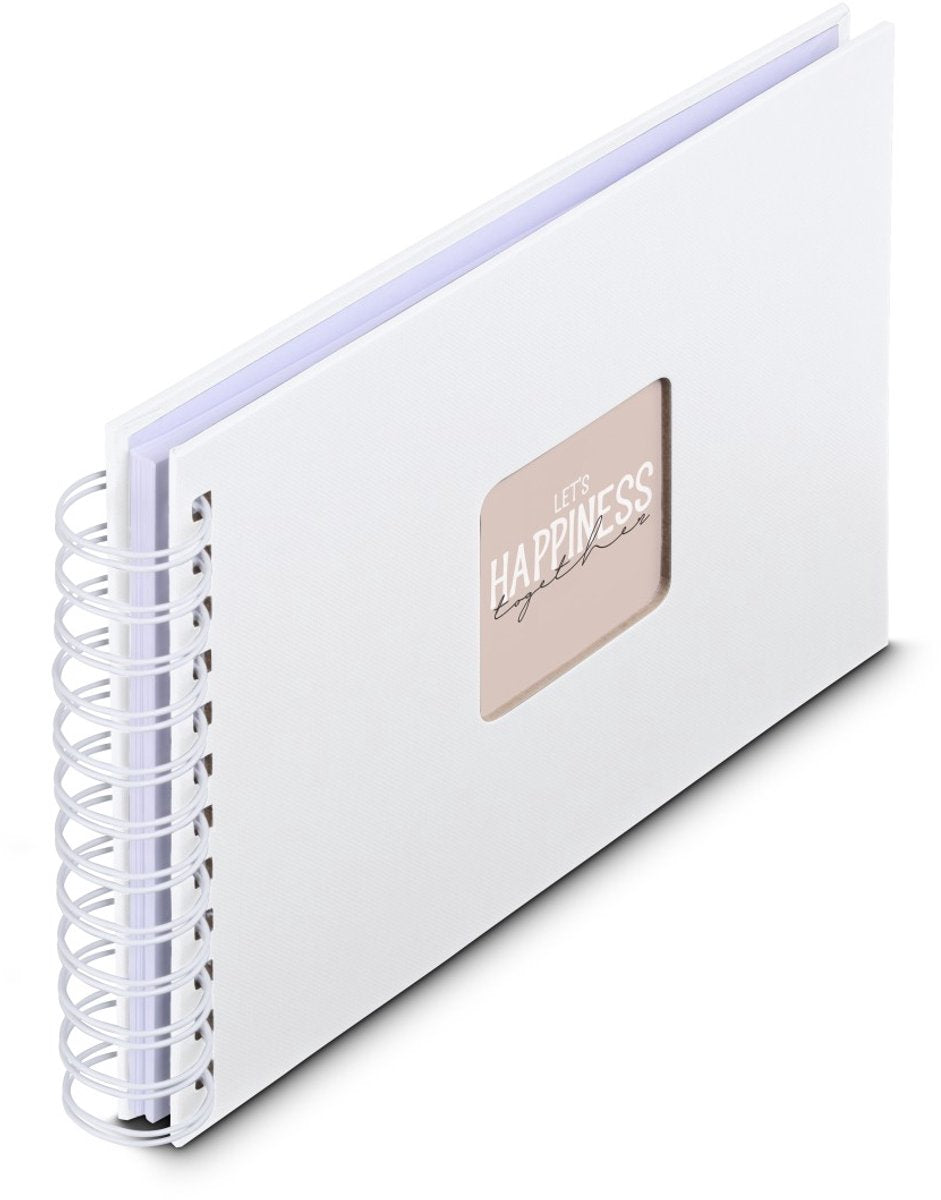 Hama album photo spirale - fine art - 24x17 - 50 pages - blanc