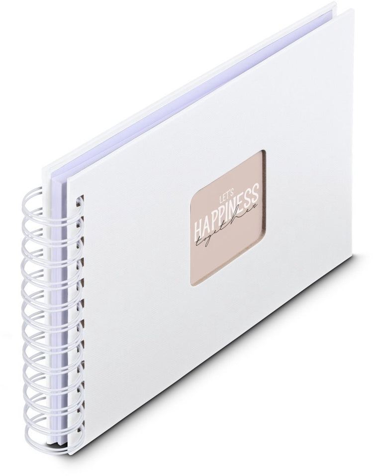 Hama album photo spirale - fine art - 24x17 - 50 pages - blanc