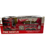 Camion de pompier 30cm friction 32x12,5x9cm