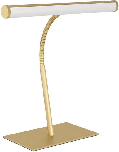 Lampe de table Eglo riccione - lampe de bureau - 39,5 cm - or - lumière blanche réglable (lumière chaude, neutre et lumière du jour) - dimmable