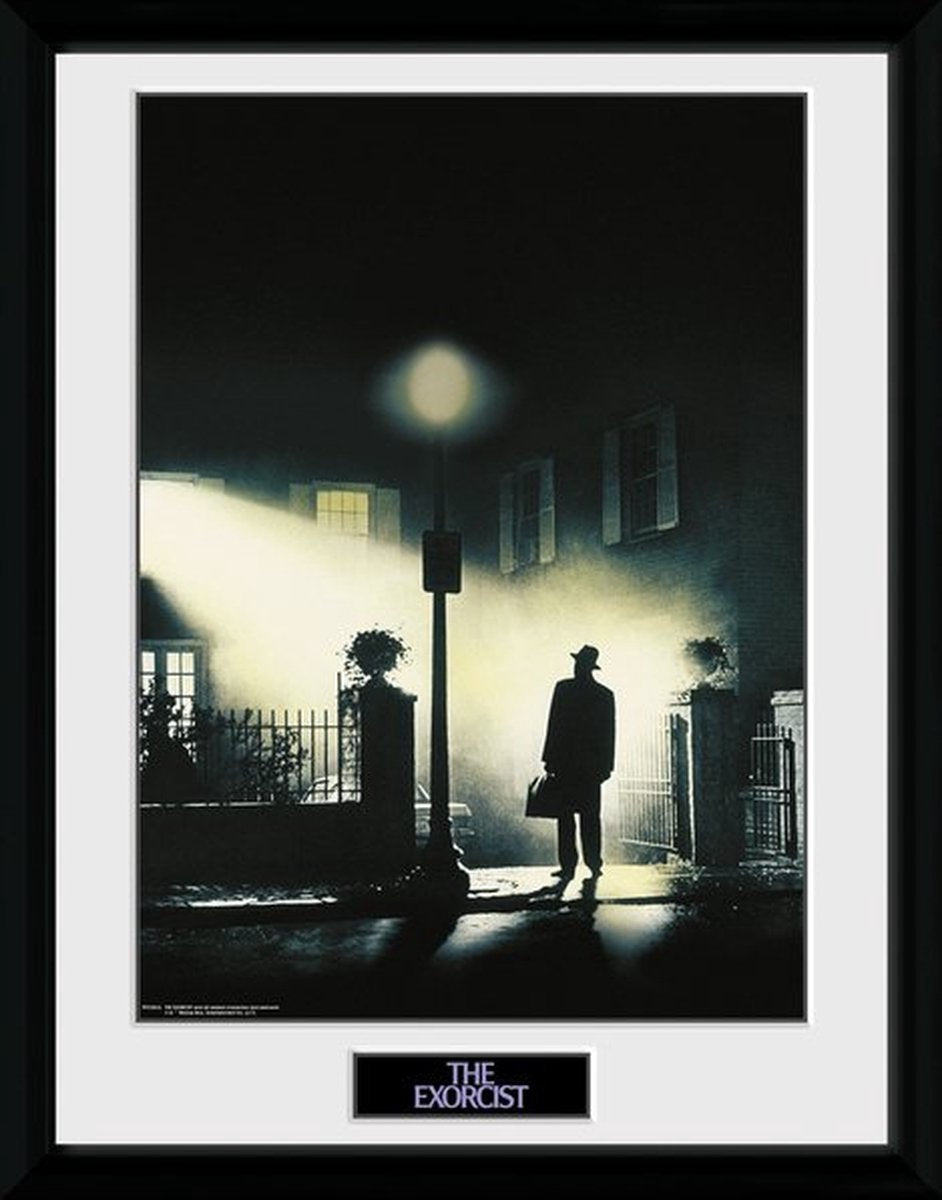 Sans marque sans marque l'exorciste : art clé 30 x 40 cm tirage collector