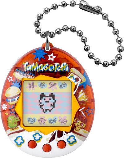 Bandai – Tamagotchi Original – Yummy – Animal Numérique Interactif avec Écran LCD en Français, Mini Jeux – Idée Cadeau