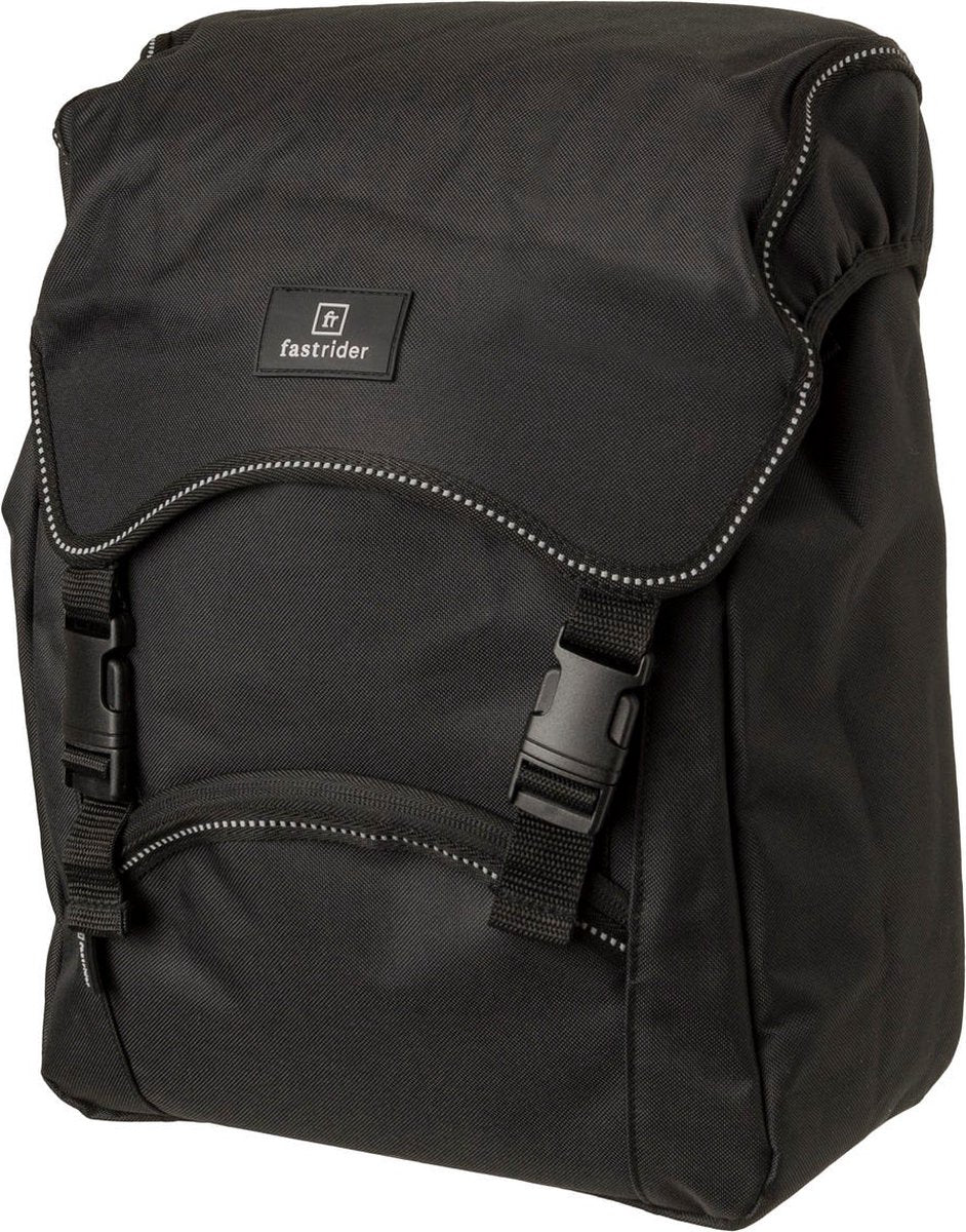 Fastrider unibag traffic sac de vélo simple basics noir CG