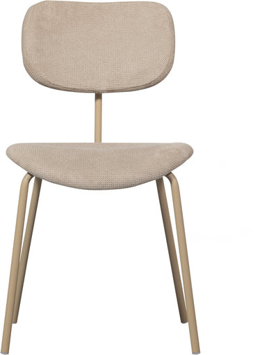 Link de chaise de salle à manger Woood - plastique - sable - 78x54x45