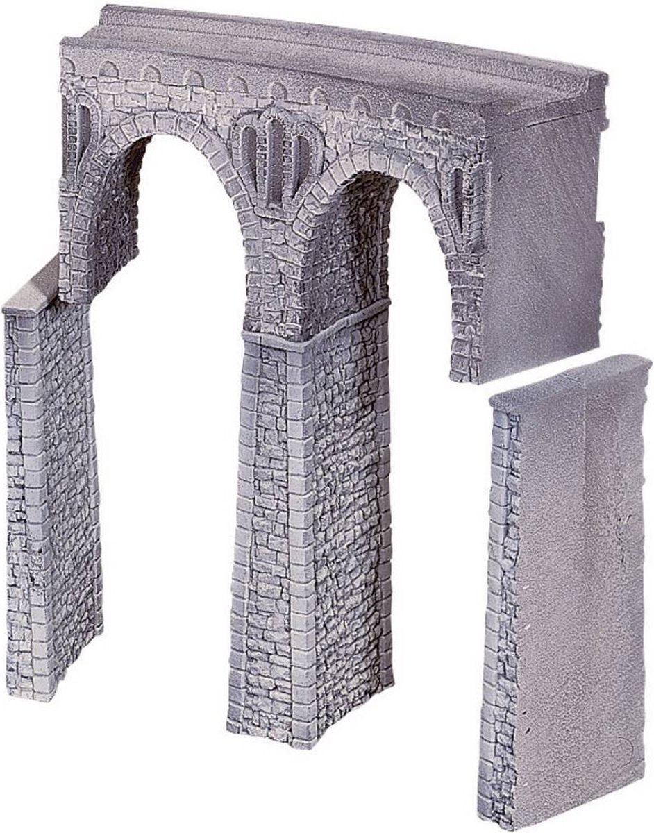 Noch 58664 h0 viaduc en moellons 1 voie universelle (l x h) 44 mm x 245 mm