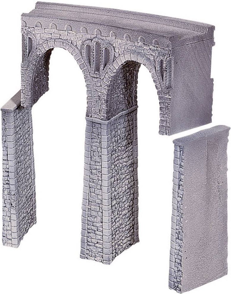 Noch 58664 h0 viaduc en moellons 1 voie universelle (l x h) 44 mm x 245 mm