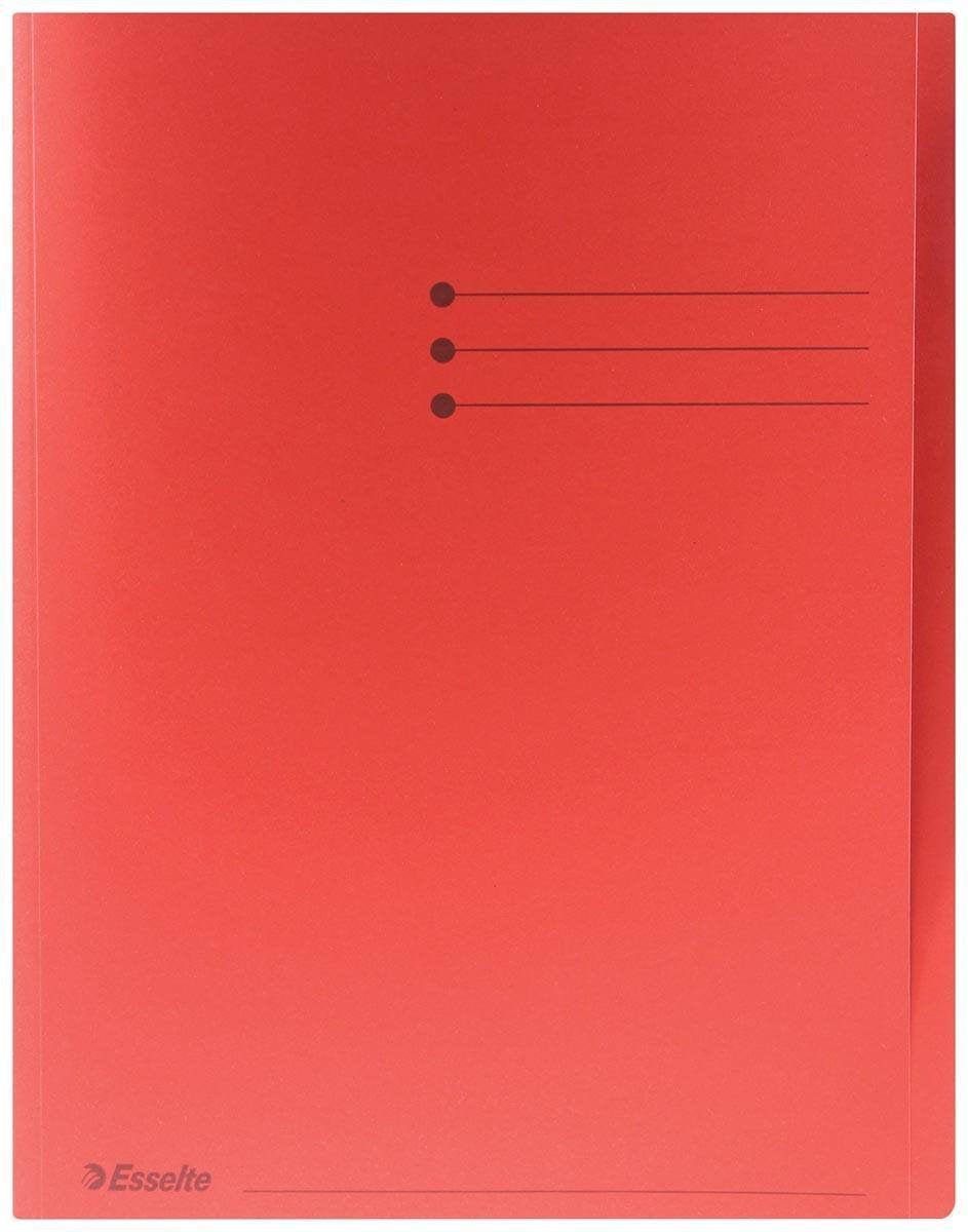 Dossier Esselte rouge