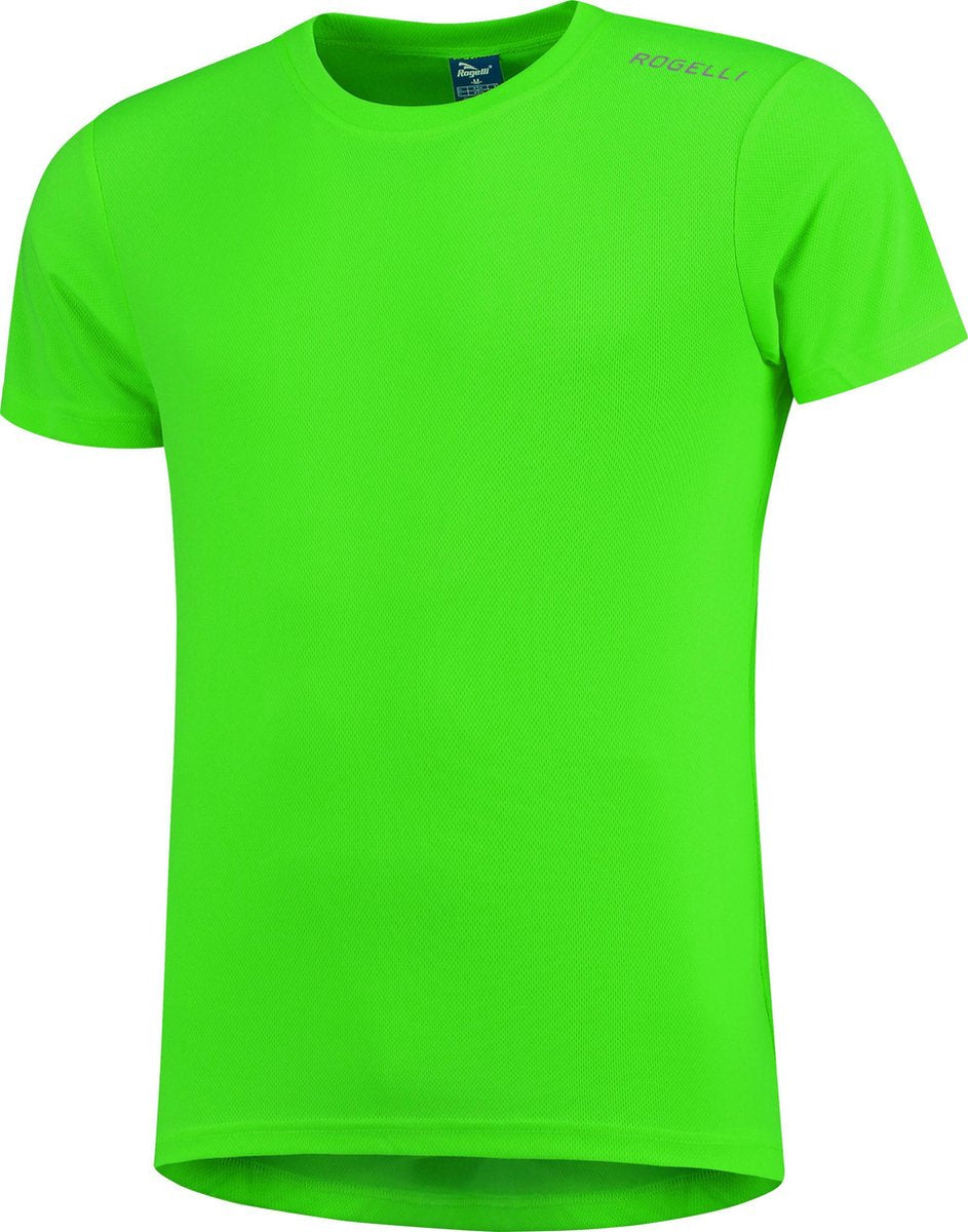 Rogelli promo chemise de running homme - manches courtes - vert - xs