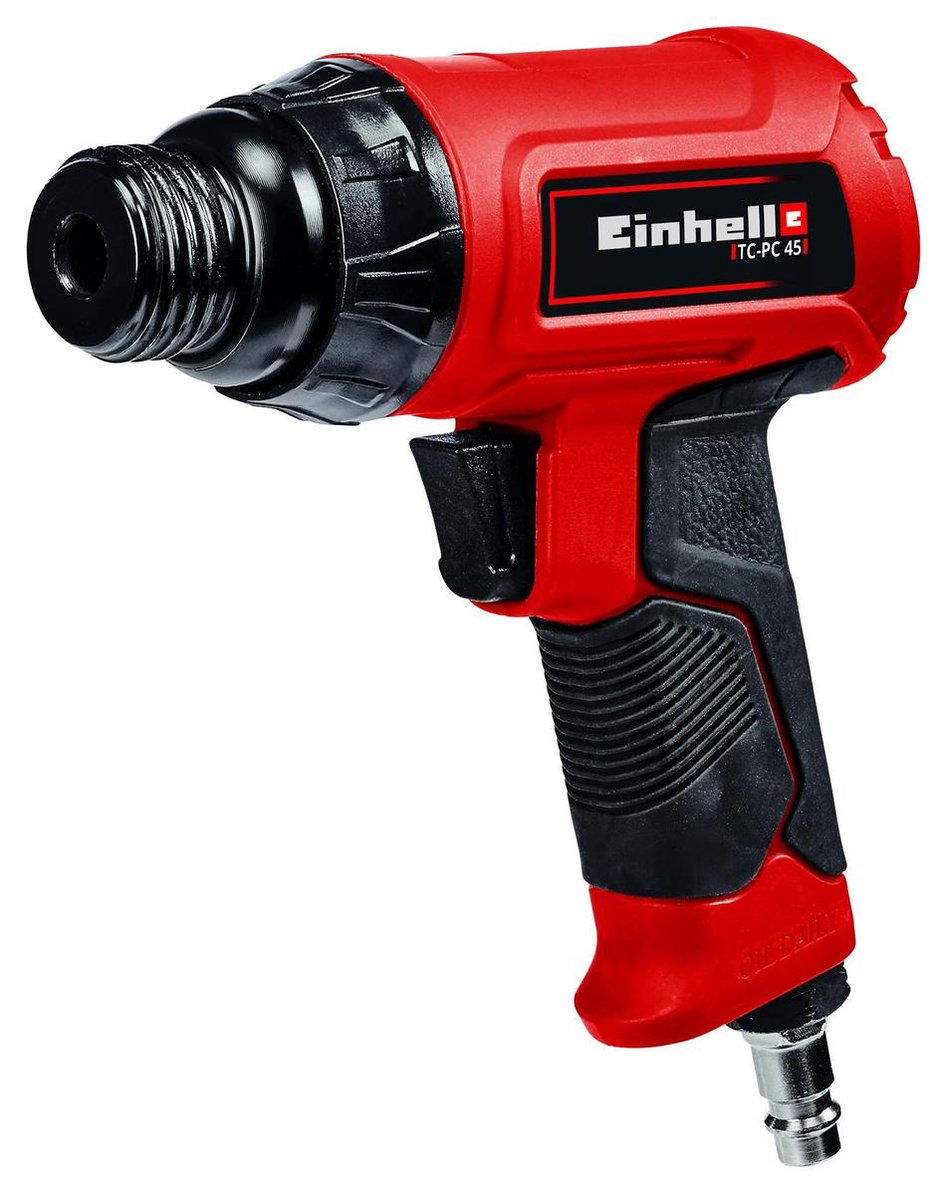 Jeu de burins pneumatiques Einhell tc-pc 45 - 1,2 ans - incl. Jeu de 4 burins (120 mm) et détartreur à aiguilles