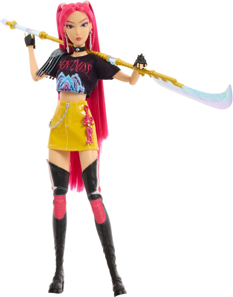 Mattel kpop chasseurs de démons huntr x mira - poupée de mode