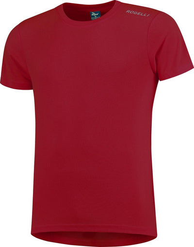 Rogelli promo chemise de running homme - manches courtes - rouge - xxl