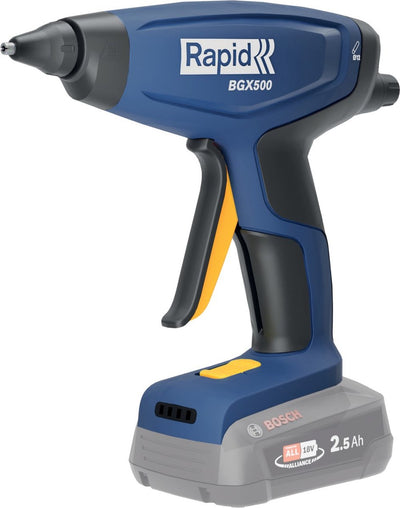 Pistolet à colle sans fil Rapid BGX500 | p4a 18v | sans batterie ni chargeur | en boîte