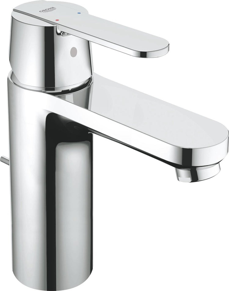 Robinet pour lavabo Grohe get - bec moyen - avec vidage extractible