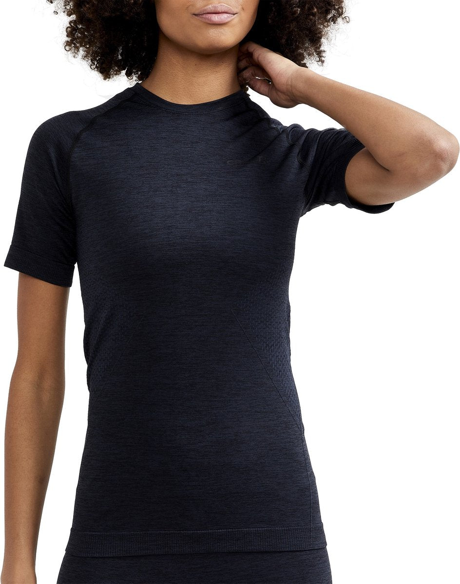 Chemise thermique femme Craft core dry active comfort ss w - noir