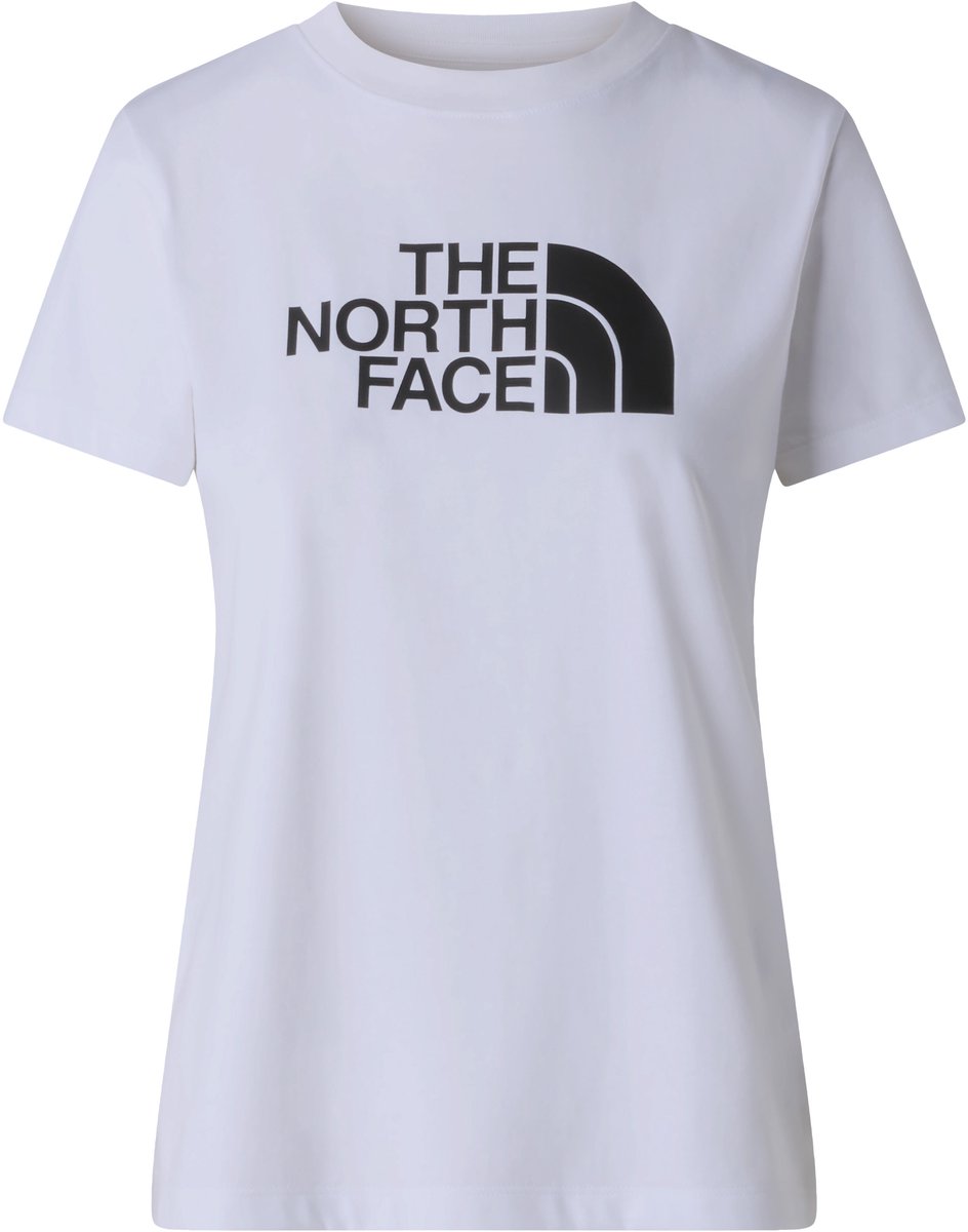 The north face w revolution half dome slim chemise d'extérieur à manches courtes pour femme - blanc tnf