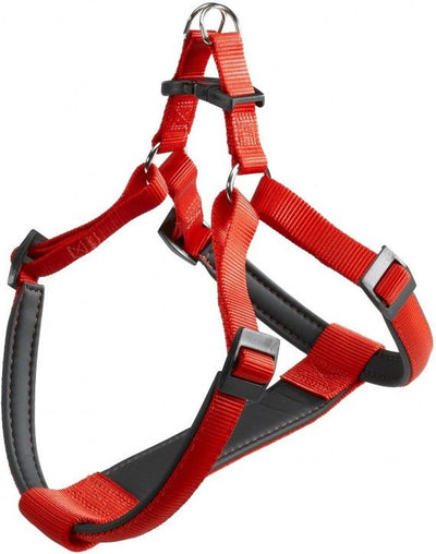 Harnais pour chien Ferplast Daytona - nylon - doublure douce - rouge - xl - tour de cou 80 - 88 cm - tour de poitrine 83 - 97 cm (veuillez mesurer avant de commander)