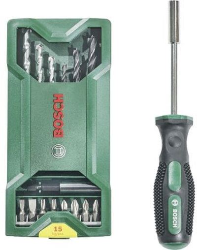 Bosch accessoires 2607017654 mini assortiment de forets et d'embouts x-line 16 pièces