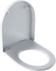 Abattant WC Geberit Icon - fermeture rapide et fermeture douce - topfix - duroplast blanc