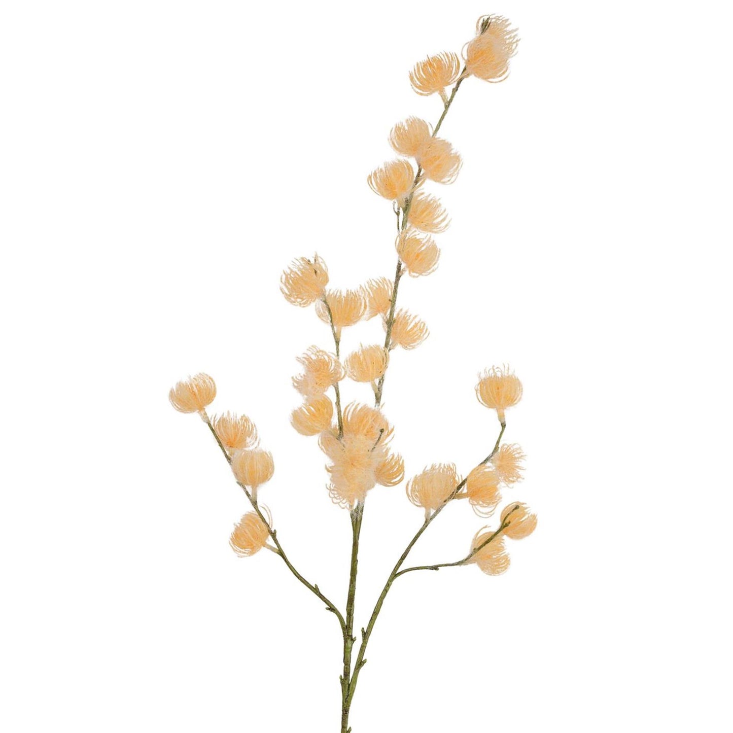 Roberts collection boule de peluche branche artificielle jaune 108cm