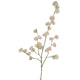 Roberts collection boule de peluche branche artificielle blanc rose 108cm