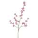 Roberts collection boule de peluche branche artificielle rose 108cm